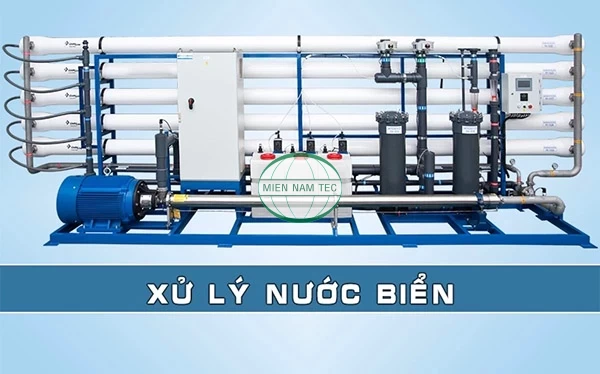 Hệ thống lọc nước biển thành nước ngọt thông qua màng lọc RO