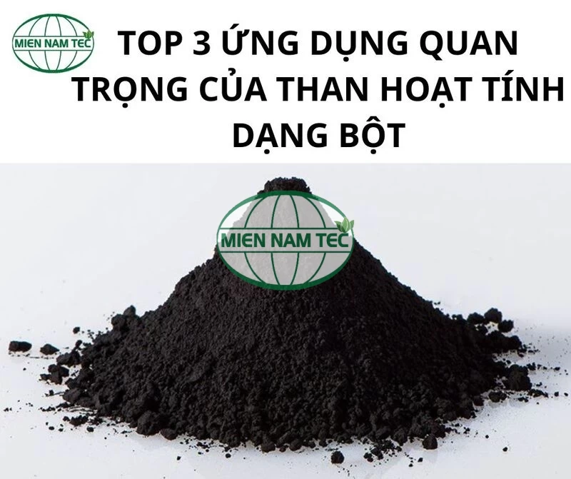 TOP 3 ỨNG DỤNG QUAN TRỌNG CỦA THAN HOẠT TÍNH DẠNG BỘT HIỆN NAY