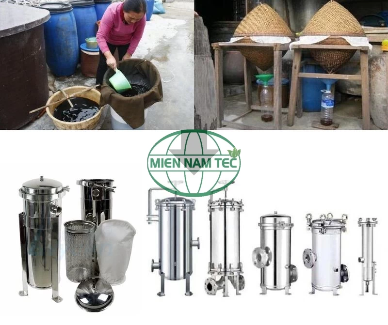 Thiết bị lọc nước mắm (nước tương)
