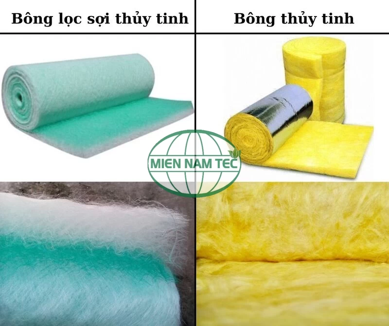 Bông lọc sợi thủy tinh