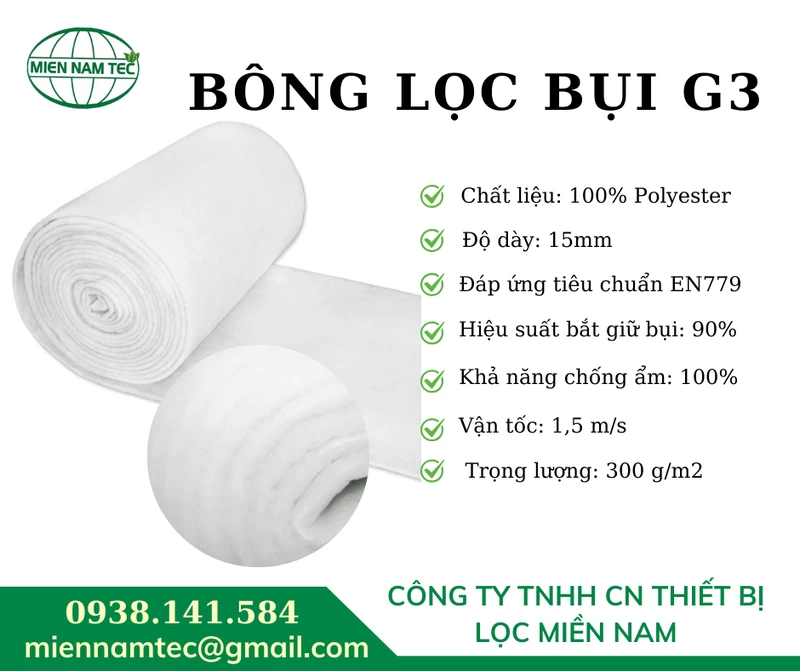 Bông lọc bụi G3
