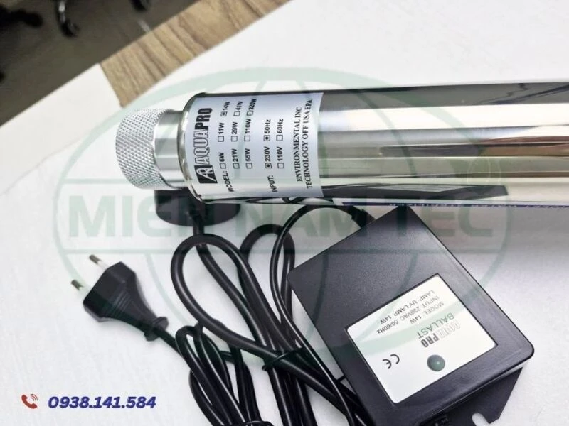 Bộ đèn UV Aquapro 14W