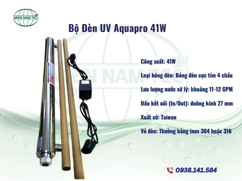 đèn uv aquapro 41w