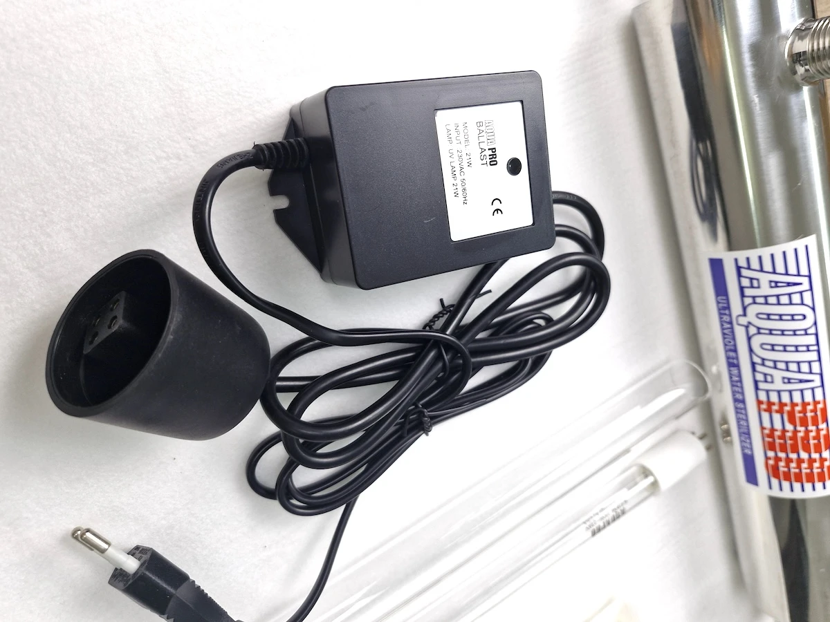Thông số kỹ thuật của bộ đèn UV Aquapro 21w