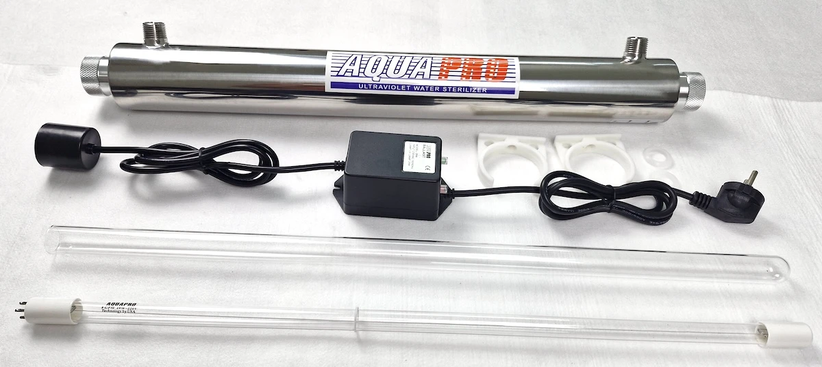 Thông số kỹ thuật của bộ đèn UV Aquapro 29W