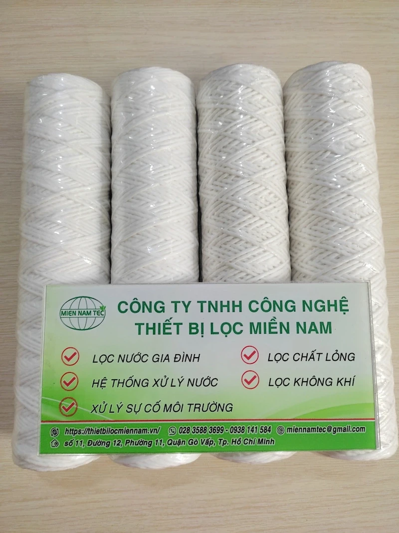 Cách lựa chọn lõi lọc sợi quấn phù hợp
