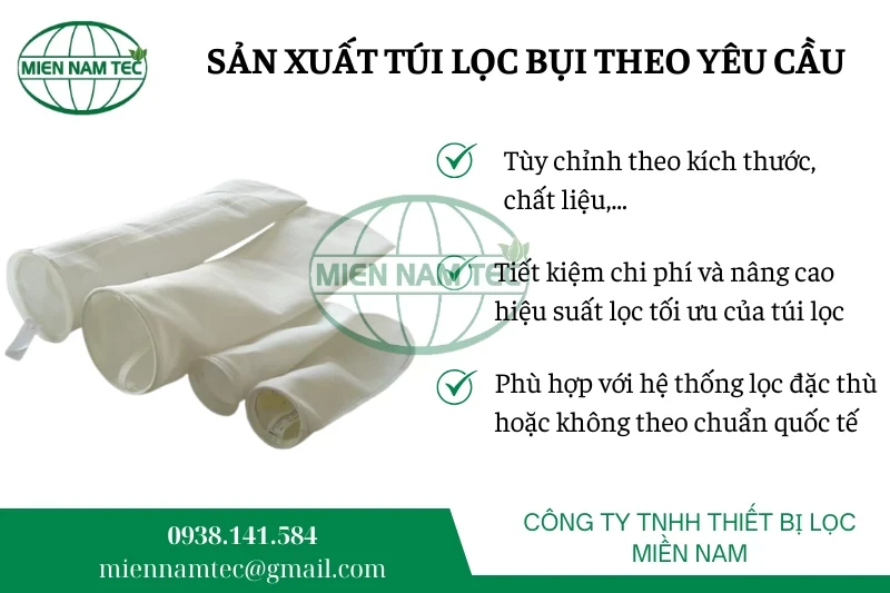 Sản Xuất Túi Lọc Bụi Theo Yêu Cầu - Công Nghệ Thiết Bị Lọc Miền Nam