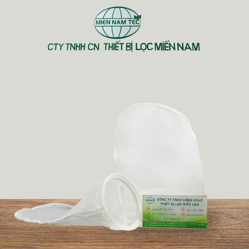 Ứng dụng túi lọc NMO (Nylon mesh) 