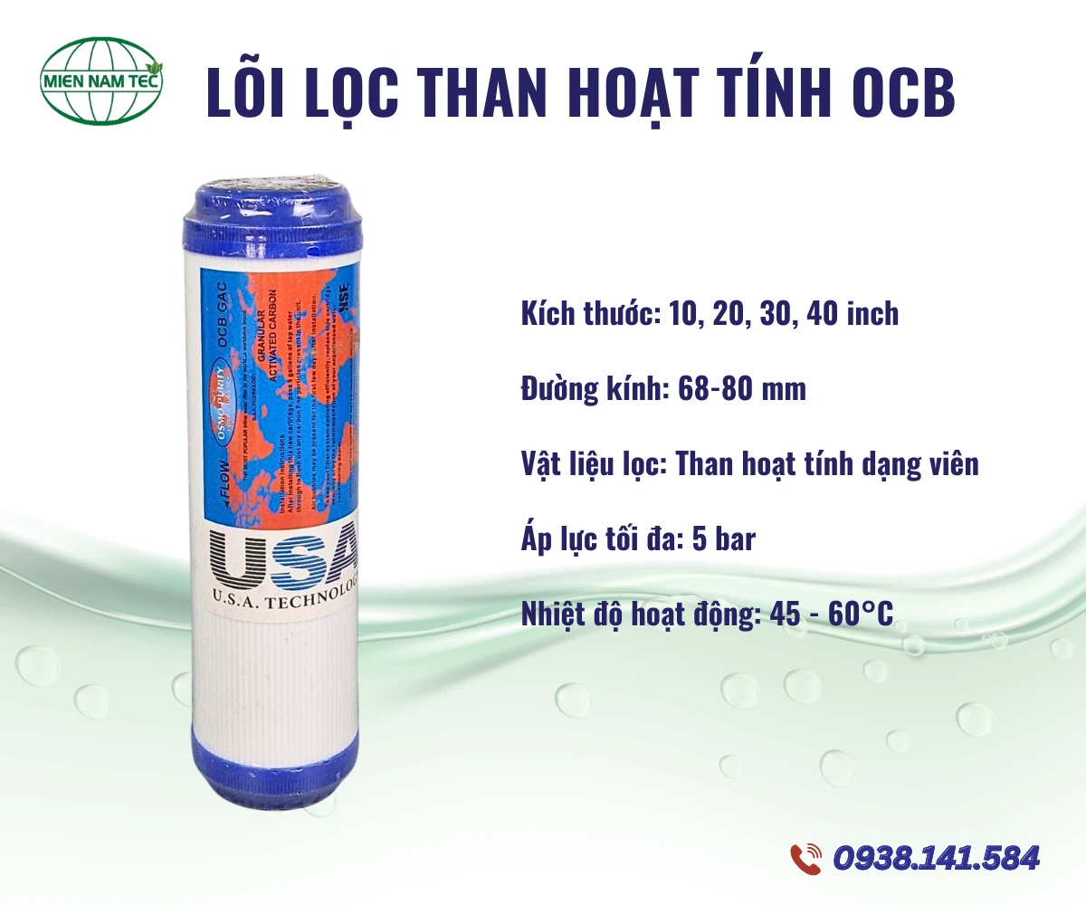 Lõi lọc than hoạt tính OCB