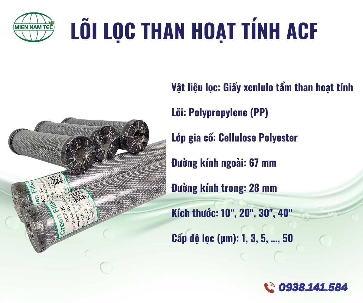 Lõi lọc than hoạt tính ACF
