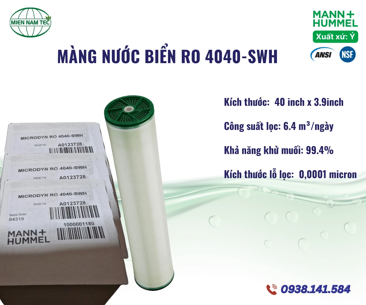 Màng RO Nước Biển  4040-SWH