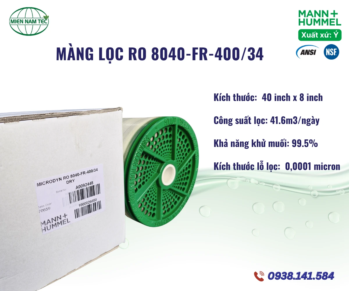 Màng Lọc RO 8040-FR-400/34