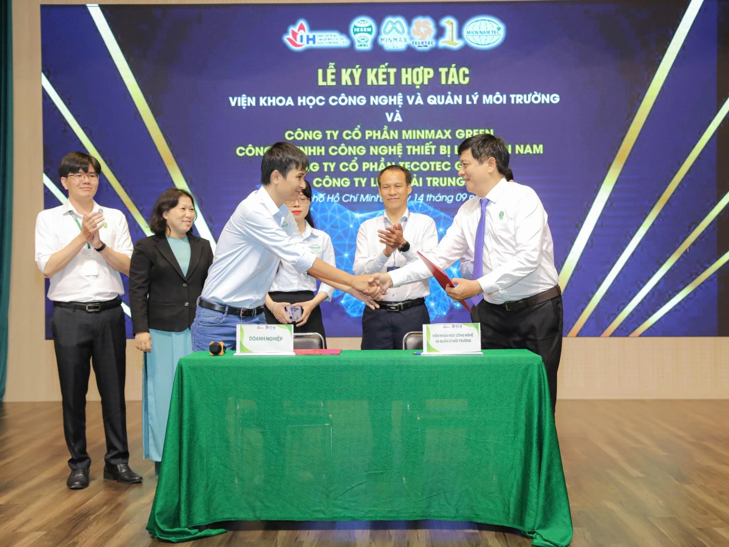 Lễ Ký kết hợp tác: Công Nghệ Thiết Bị Lọc Miền Nam & Trường Đại học Công Nghiệp