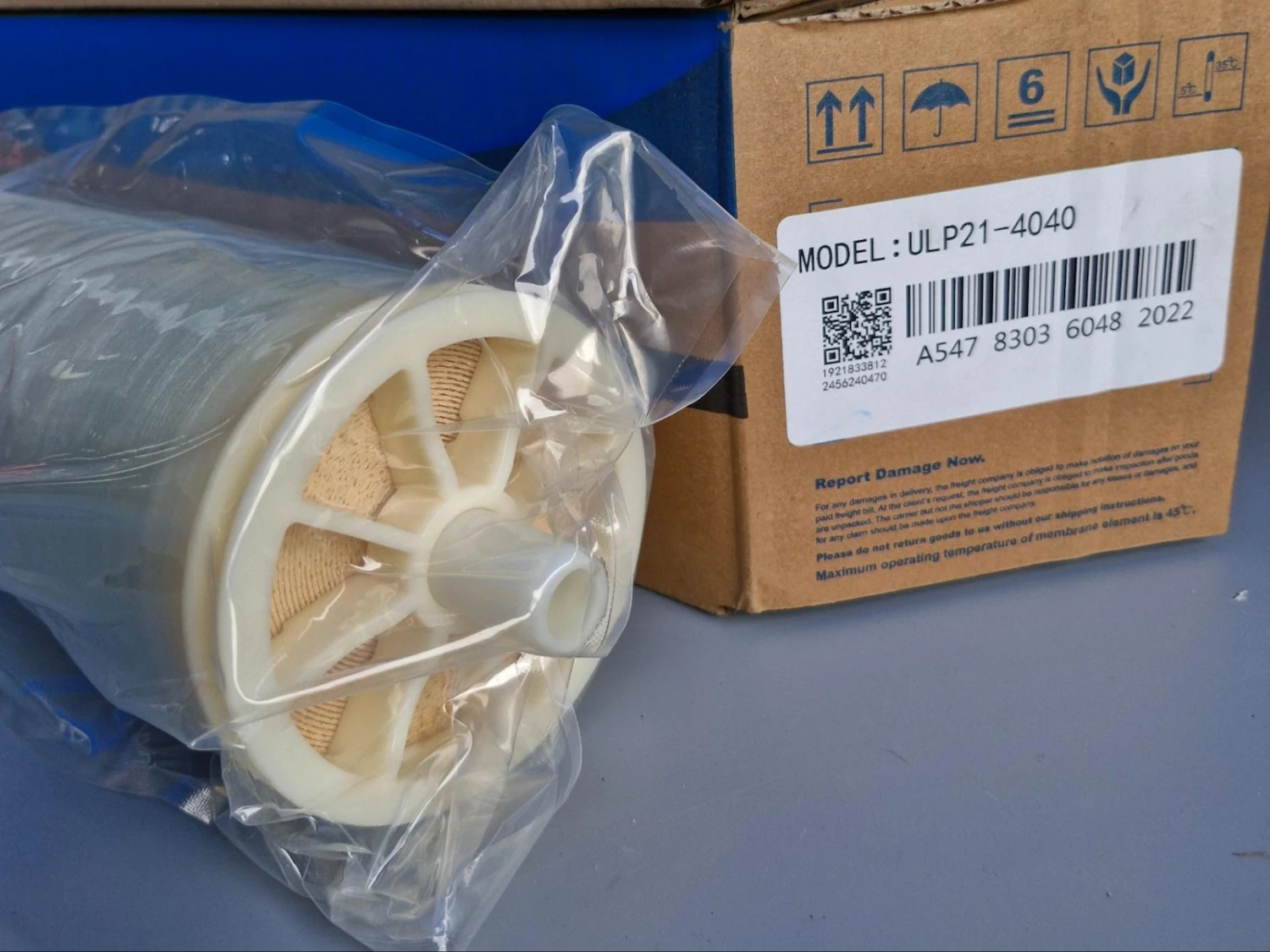 Đặc điểm của màng RO Vontron ULP21-4040