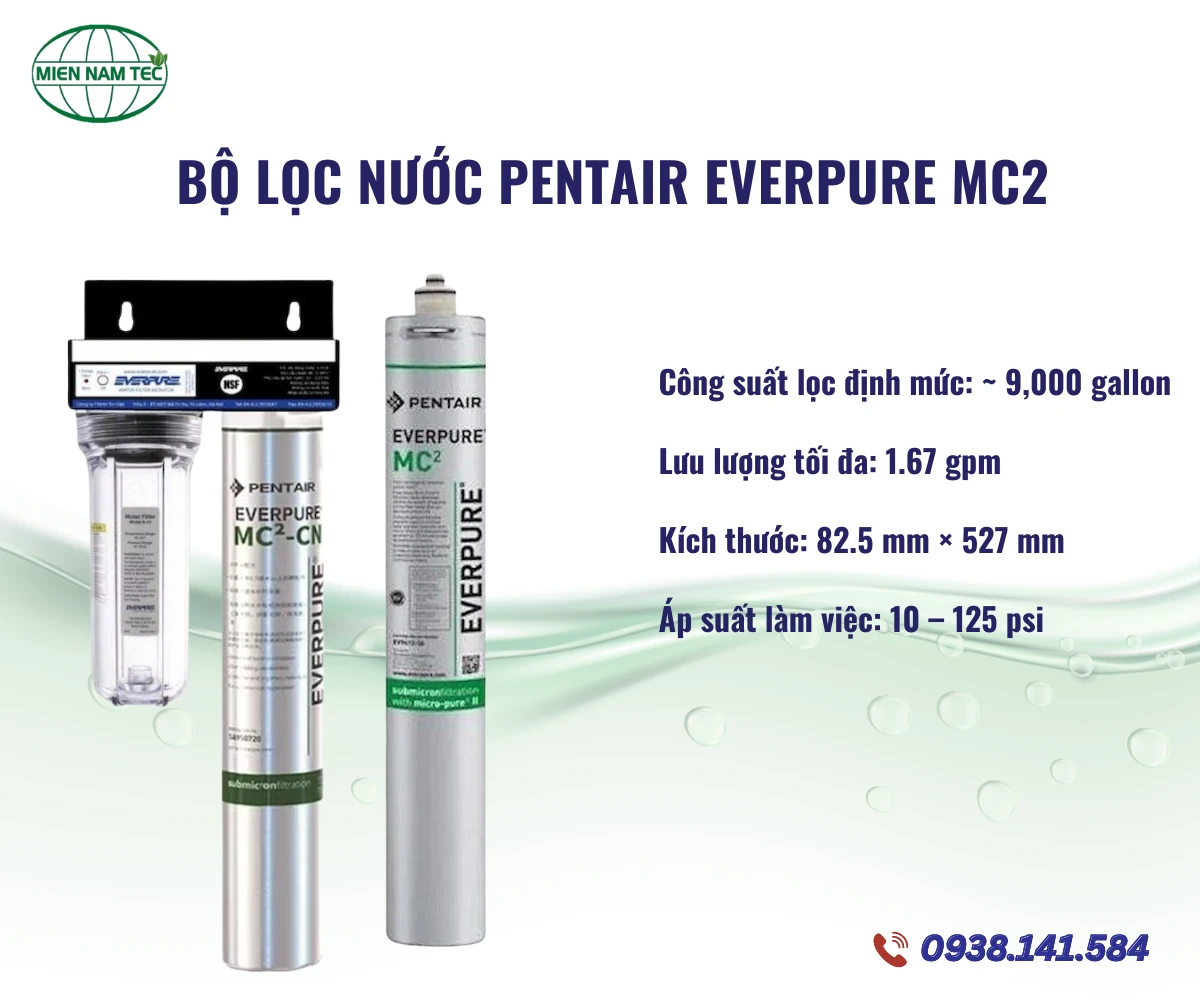 Bộ Lọc Nước Pentair Everpure MC2