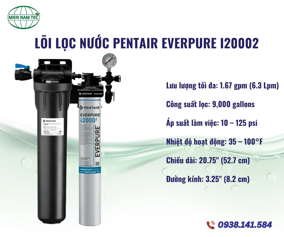 Lõi Lọc Nước Pentair Everpure I20002
