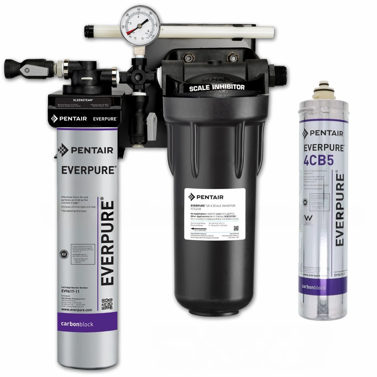 Hướng dẫn lắp đặt - sử dụng của lõi lọc nước Everpure 4CB5