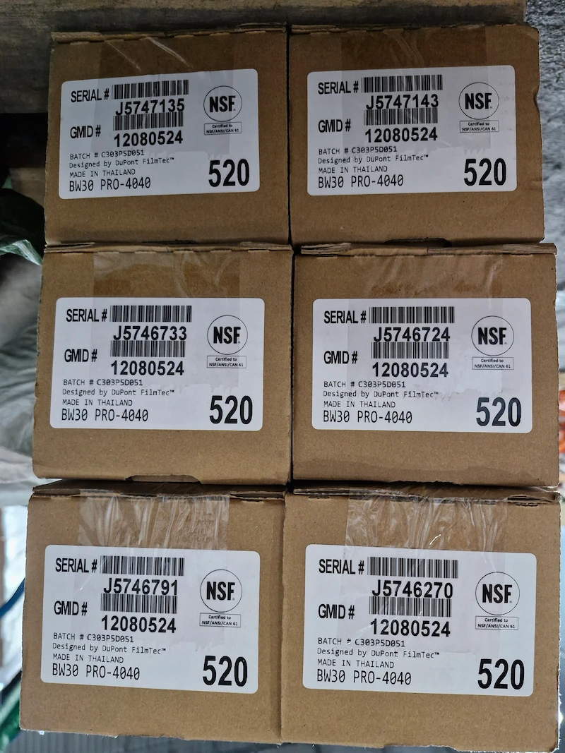 Kho màng BW30 PRO-4040 tại Công Nghệ Thiết Bị Lọc Miền Nam 