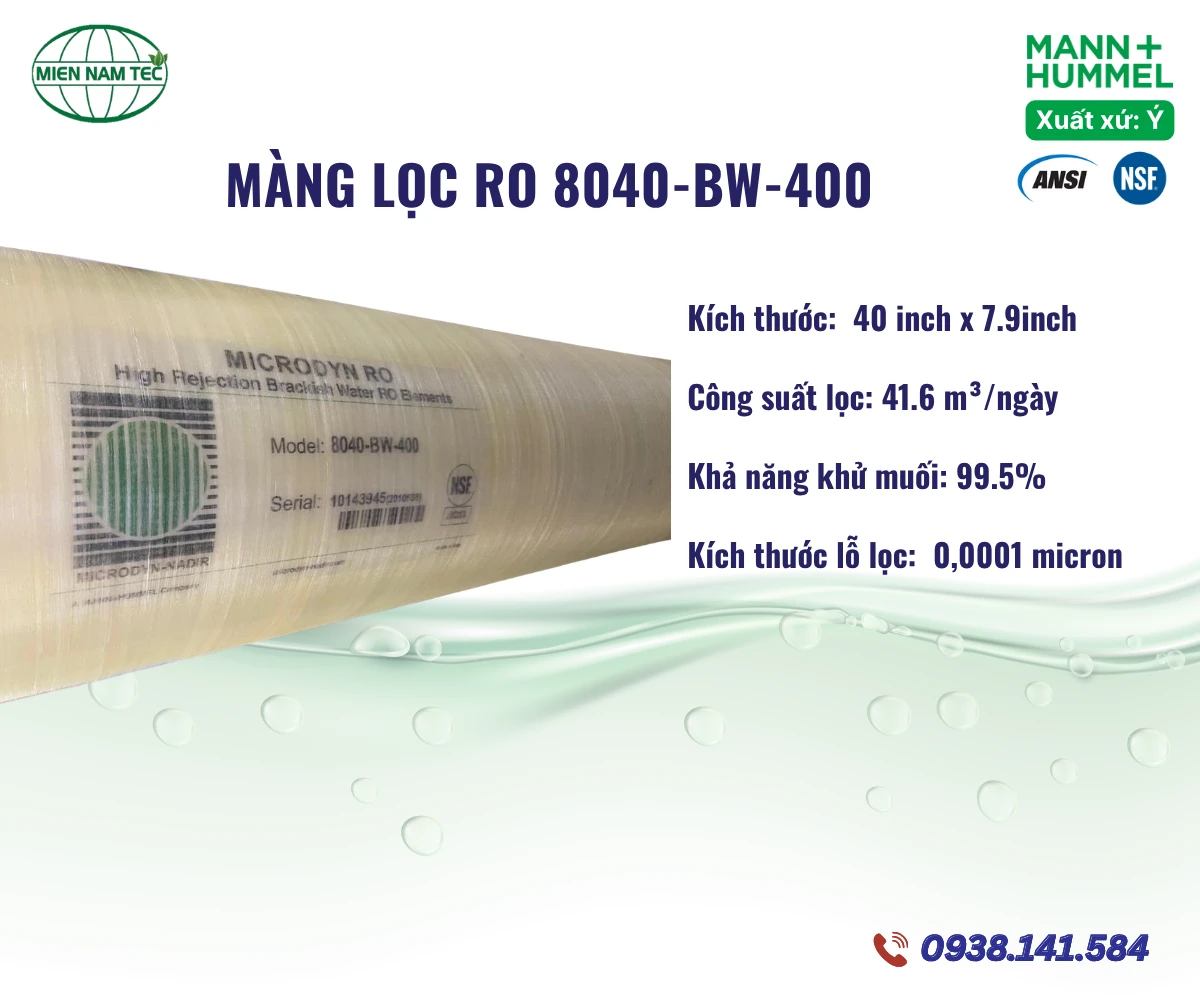 Màng Lọc RO 8040-BW-400