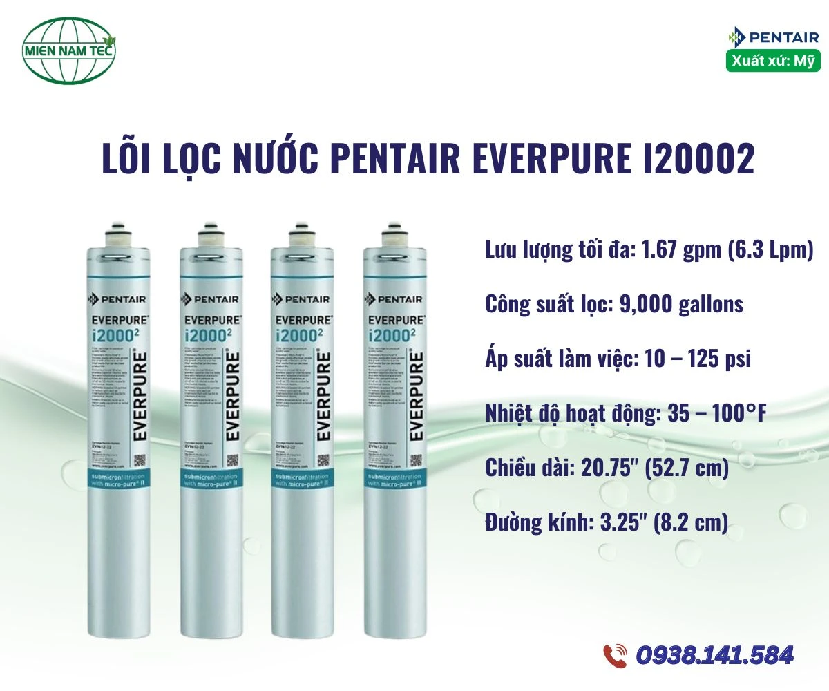 Lõi Lọc Nước Pentair Everpure I20002