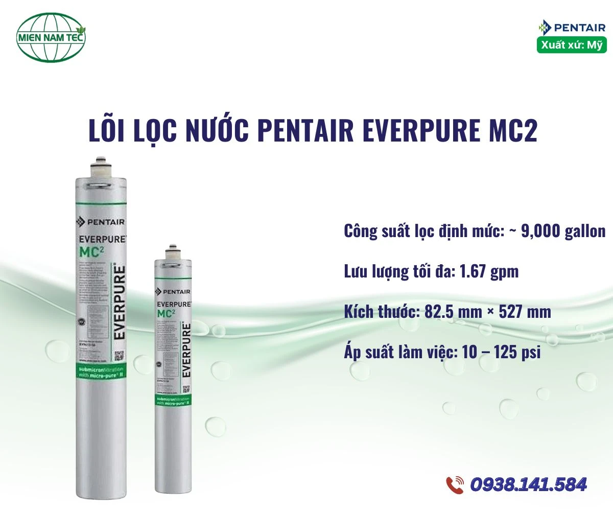 Bộ Lọc Nước Pentair Everpure MC2