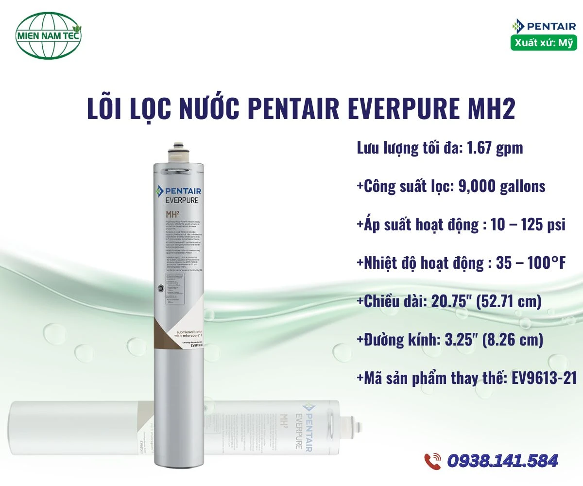 Lõi Lọc Nước Pentair Everpure MH2