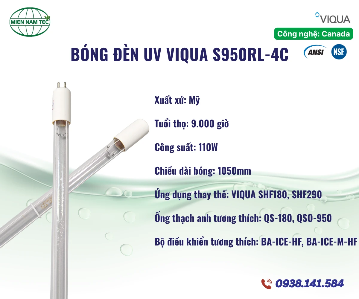 Bóng đèn UV VIQUA S950RL-4C