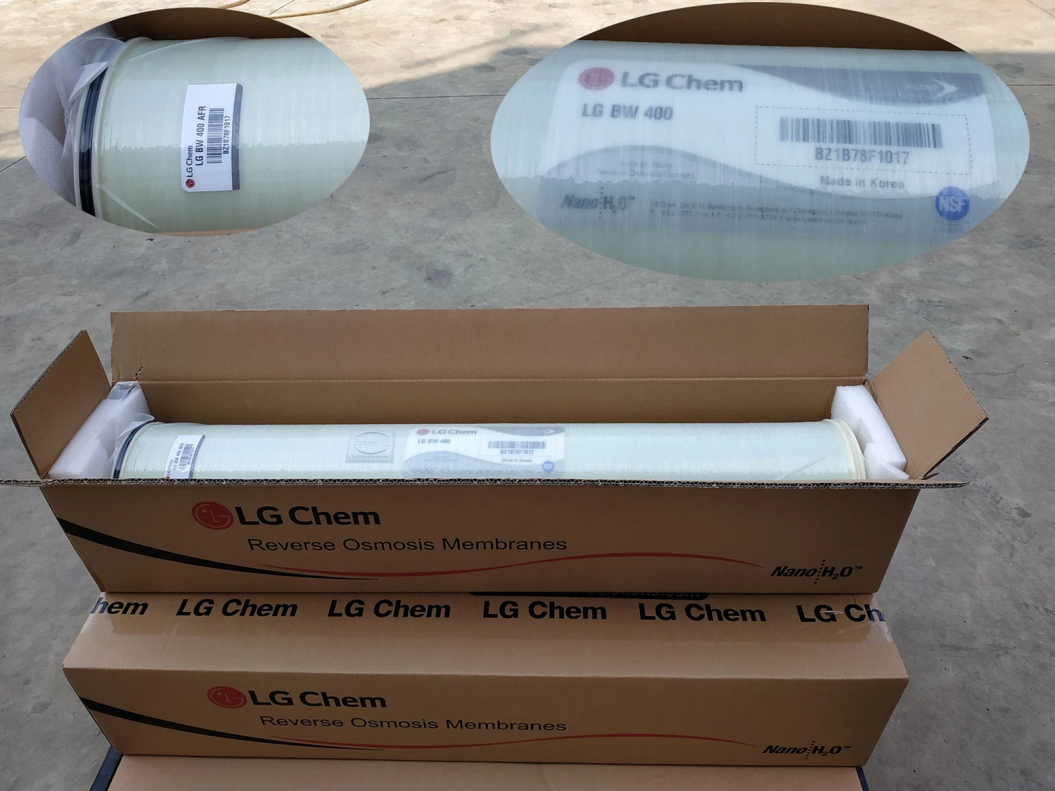 Giới thiệu chung về màng LG BW 400