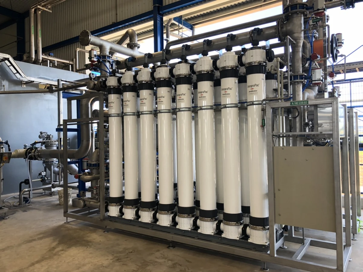 Công dụng của màng lọc UF 1000L trong hệ thống xử lý nước