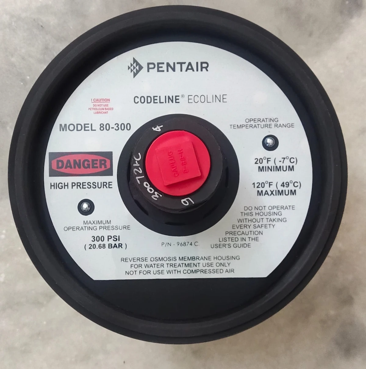 Tổng quan về vỏ màng RO Ecoline 80-300