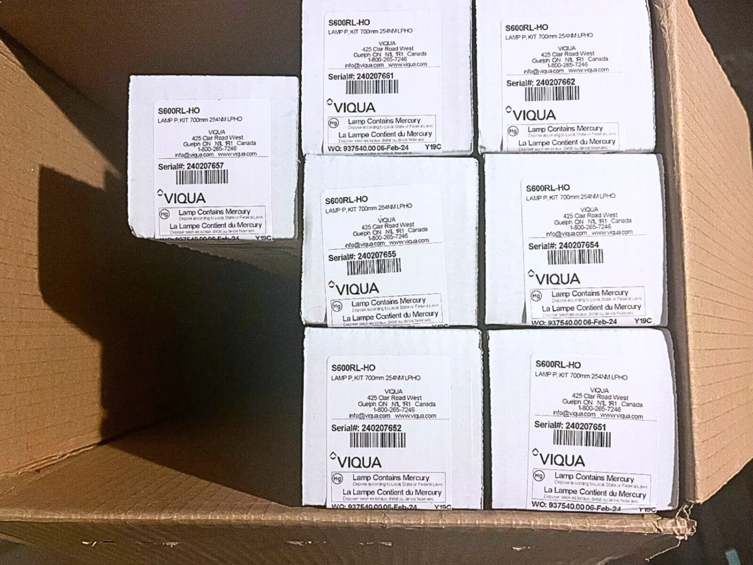 Bộ đèn UV VIQUA VP600M/2