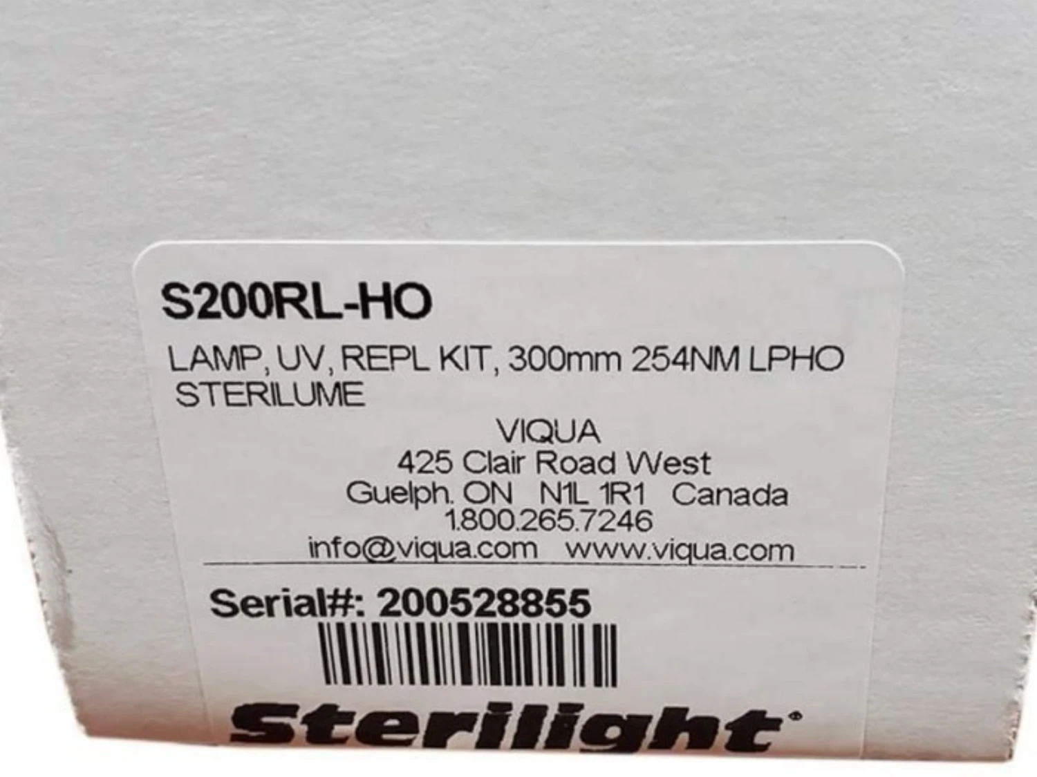 Bóng đèn UV VIQUA S200RL-HO