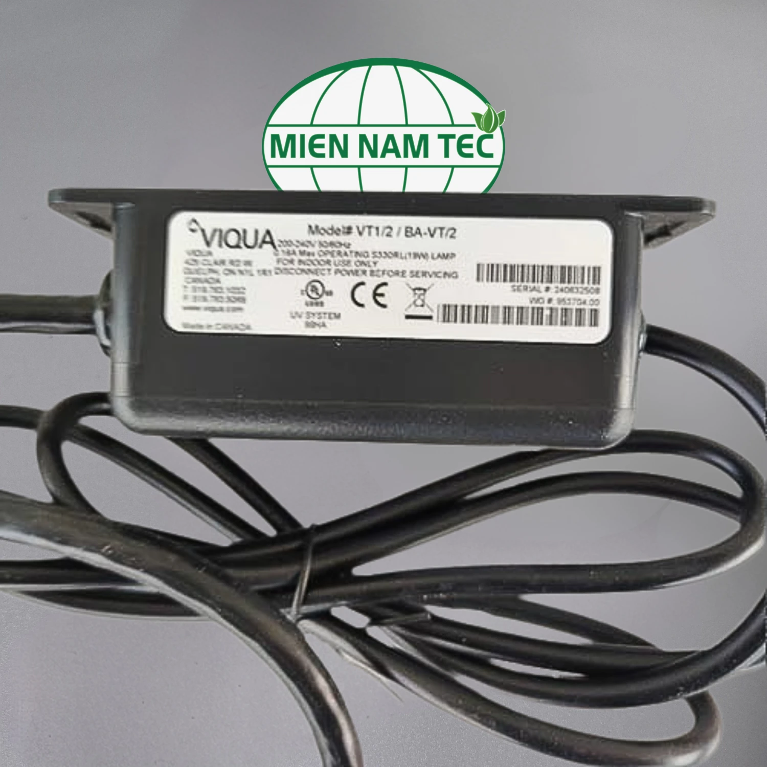 Chấn lưu đèn UV VIQUA BA-VT/2