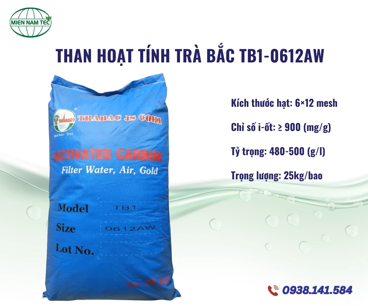 Than Hoạt Tính Trà Bắc TB1-0612AW