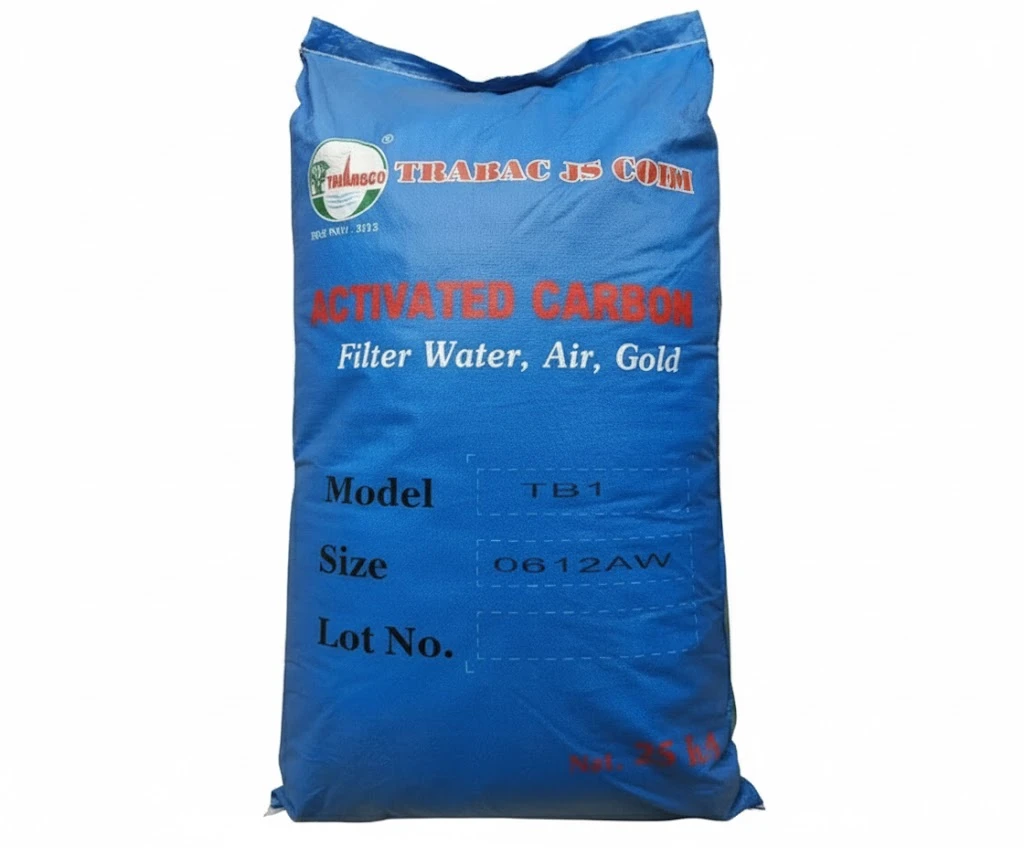 Thông số kỹ thuật của than hoạt tinh TB1-0612AW