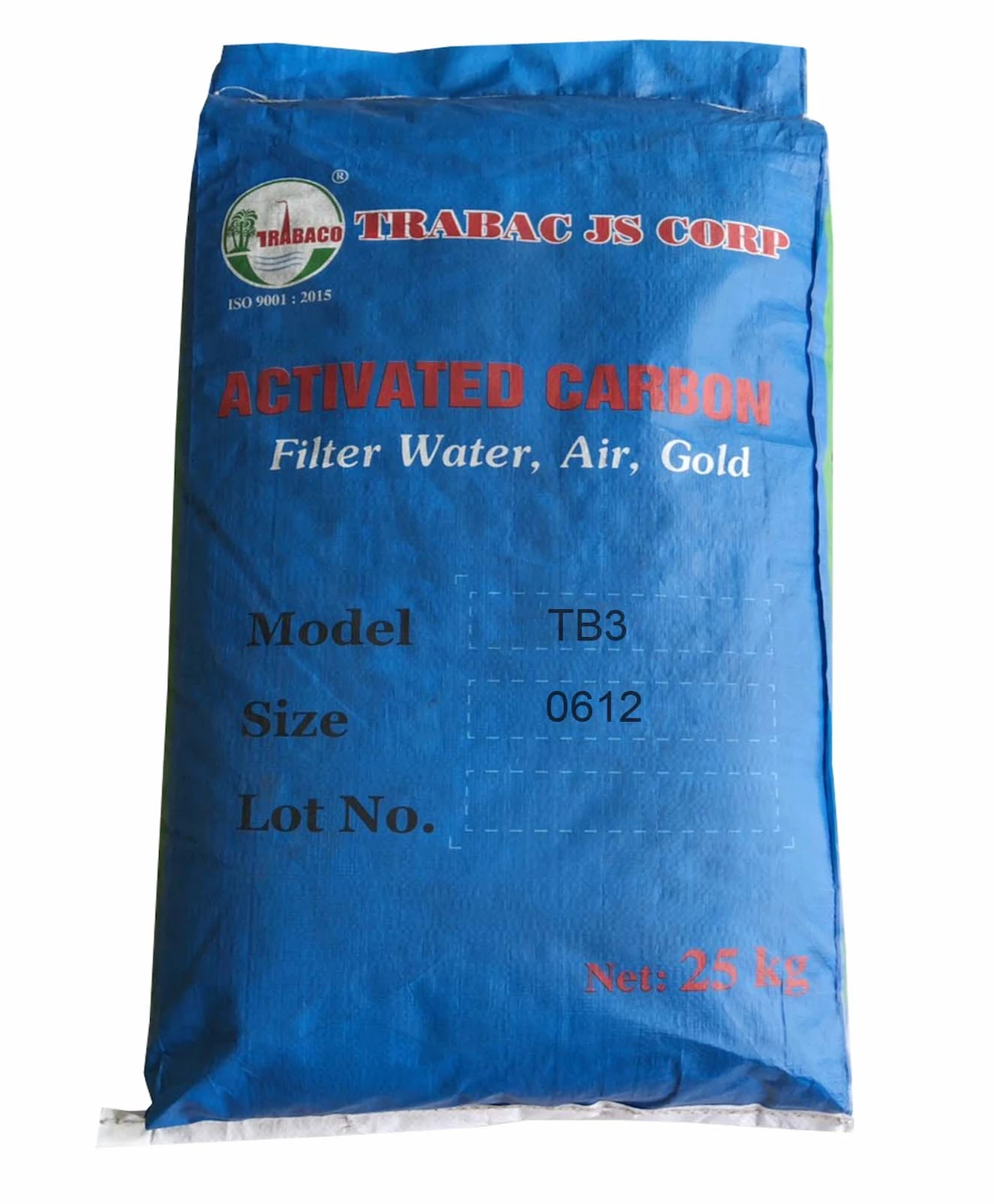 Thông số kỹ thuật của than hoạt tính Trà Bắc TB3