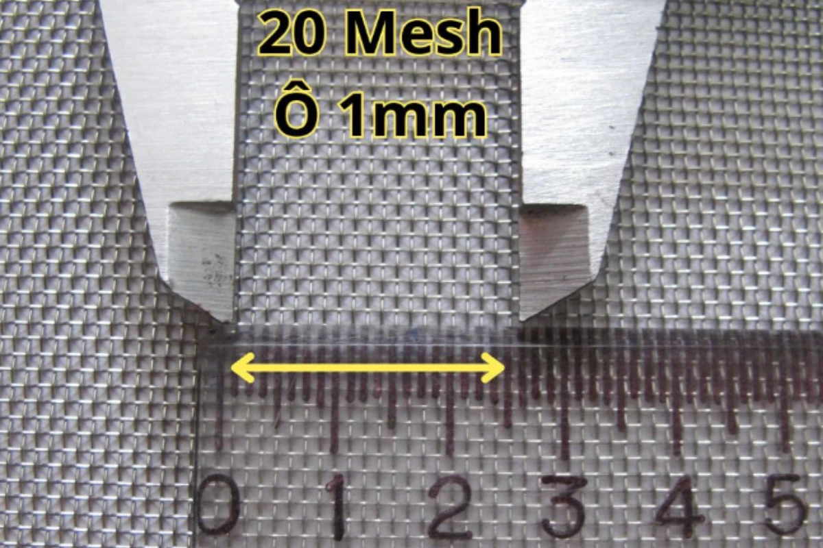 Mesh Là Gì? Bảng Quy Đổi Đơn vị Mesh/Milimet/Micron/Inch