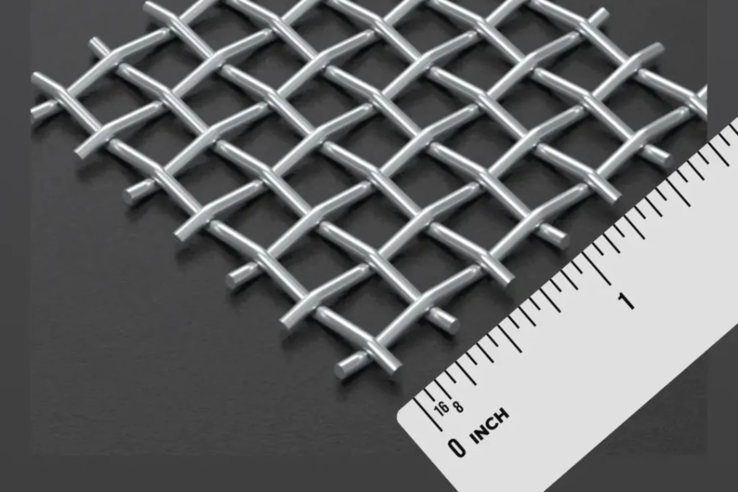 Lưới inox đan ô vuông