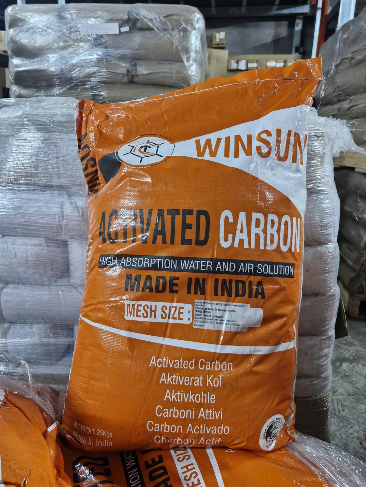 Tổng quan về bao than hoạt tính Winsun dạng trụ