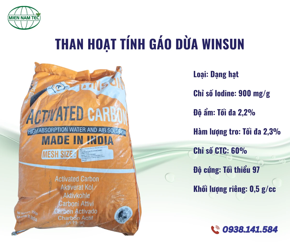Than Hoạt Tính Gáo Dừa Winsun