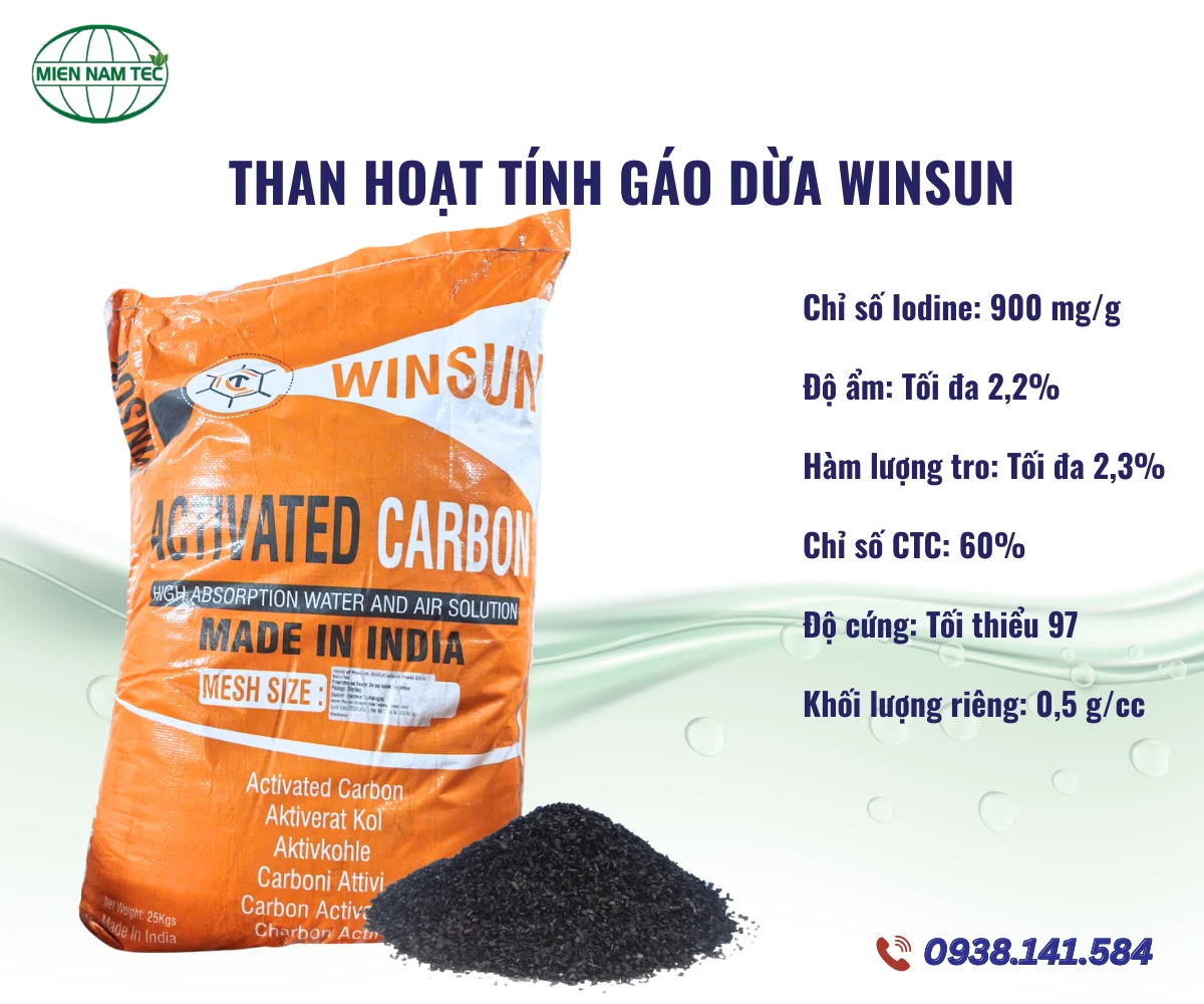 Than Hoạt Tính Gáo Dừa Winsun
