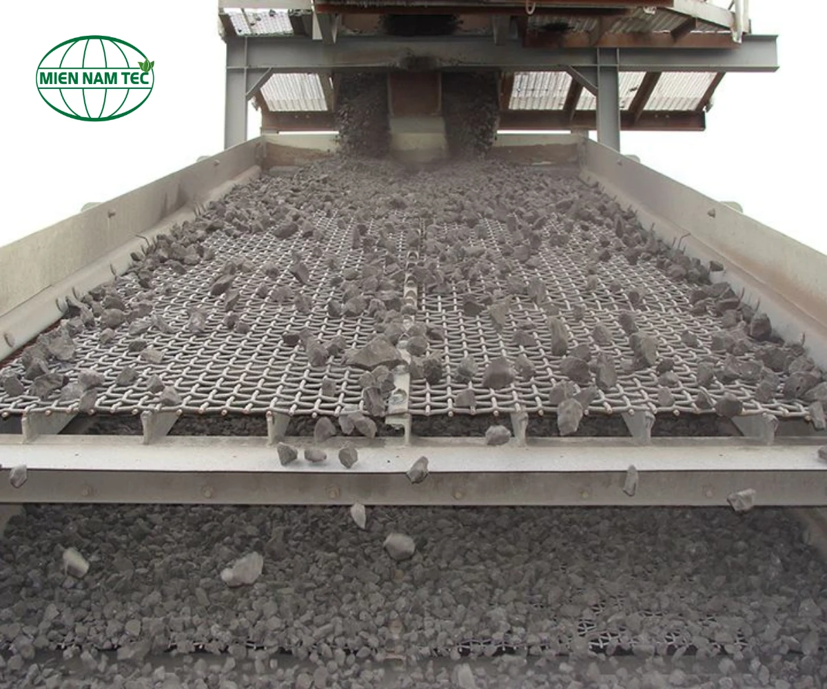 lưới inox lọc khoáng sản