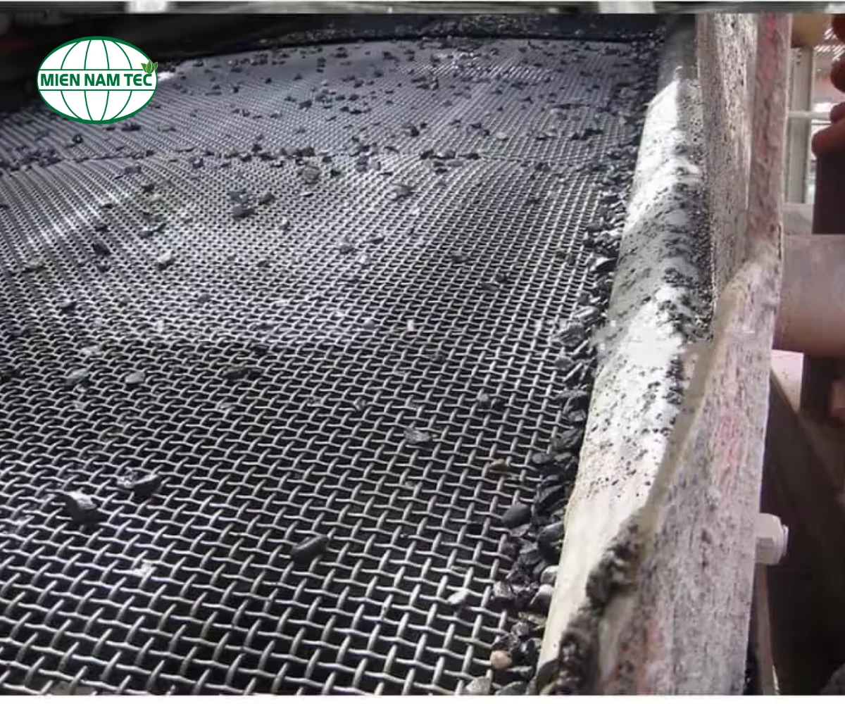 lưới inox lọc khoáng sản