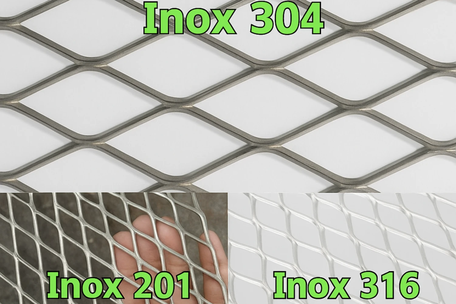 Lưới mắt cáo inox