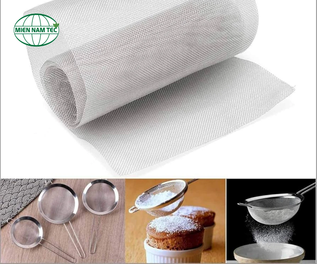 lưới inox lọc thực phẩm