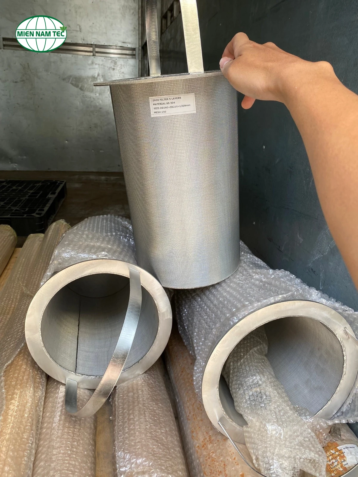 lưới inox lọc dầu