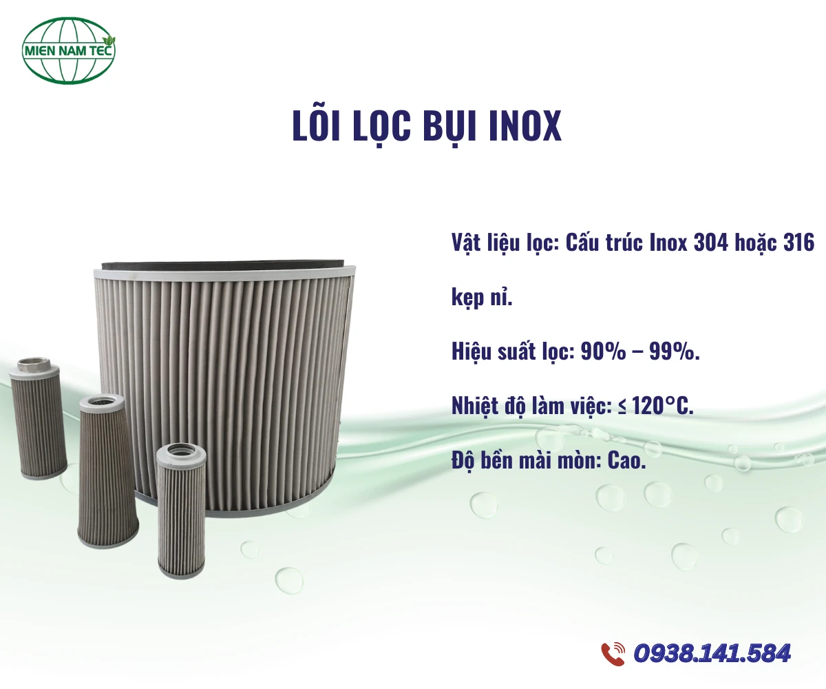 Lõi Lọc Bụi Inox