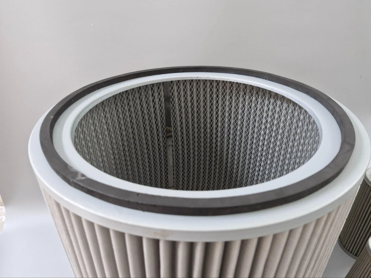 Cận cảnh chất liệu của lõi lọc bụi inox