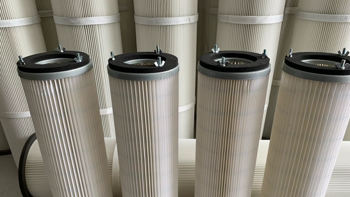 Lõi lọc bụi pe phủ ptfe lọc bụi lò hơi