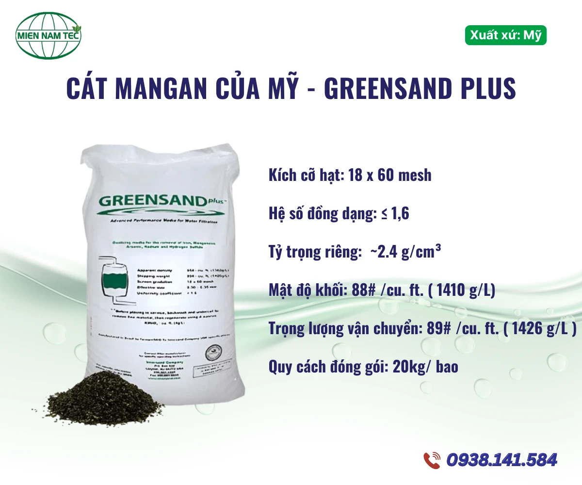 Cát Mangan của Mỹ